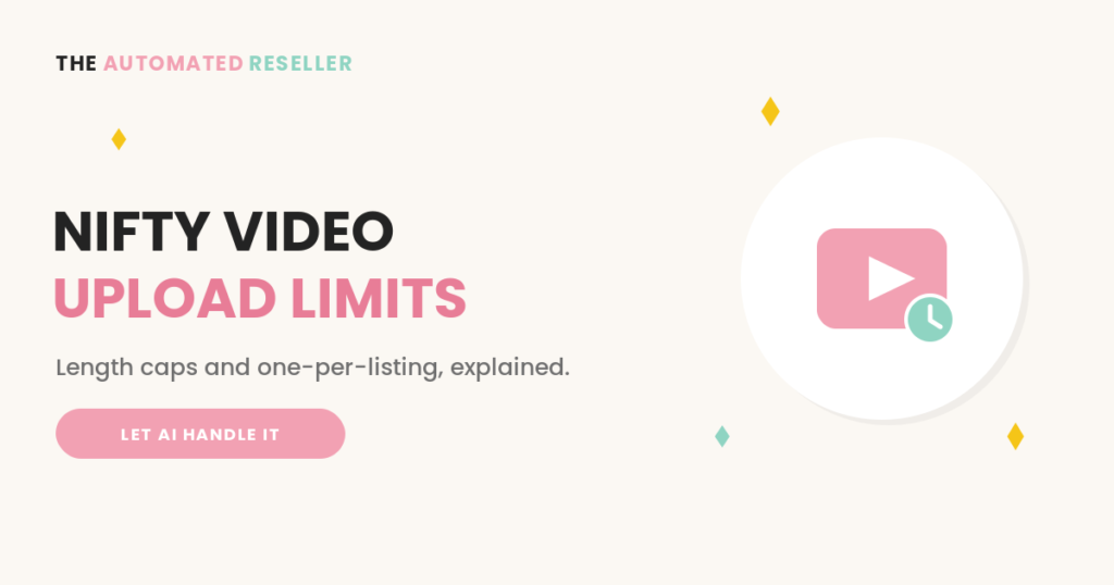 Nifty video upload limits illustration