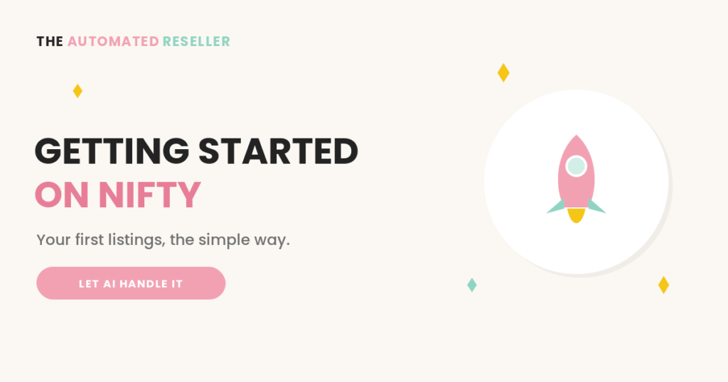 Getting started on Nifty rocket illustration
